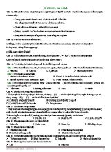 Bài tập Chương I môn Hóa học Lớp 8 - Dương Ngọc Bích